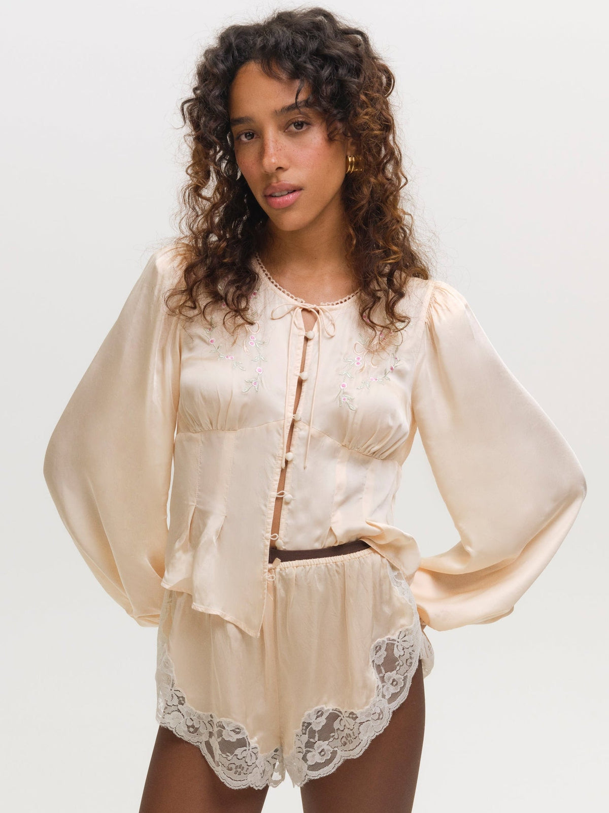 For Love & Lemons Roseanne Shorts