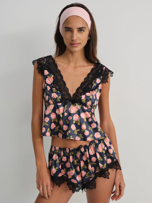 For Love & Lemons Kayla Sleep Top