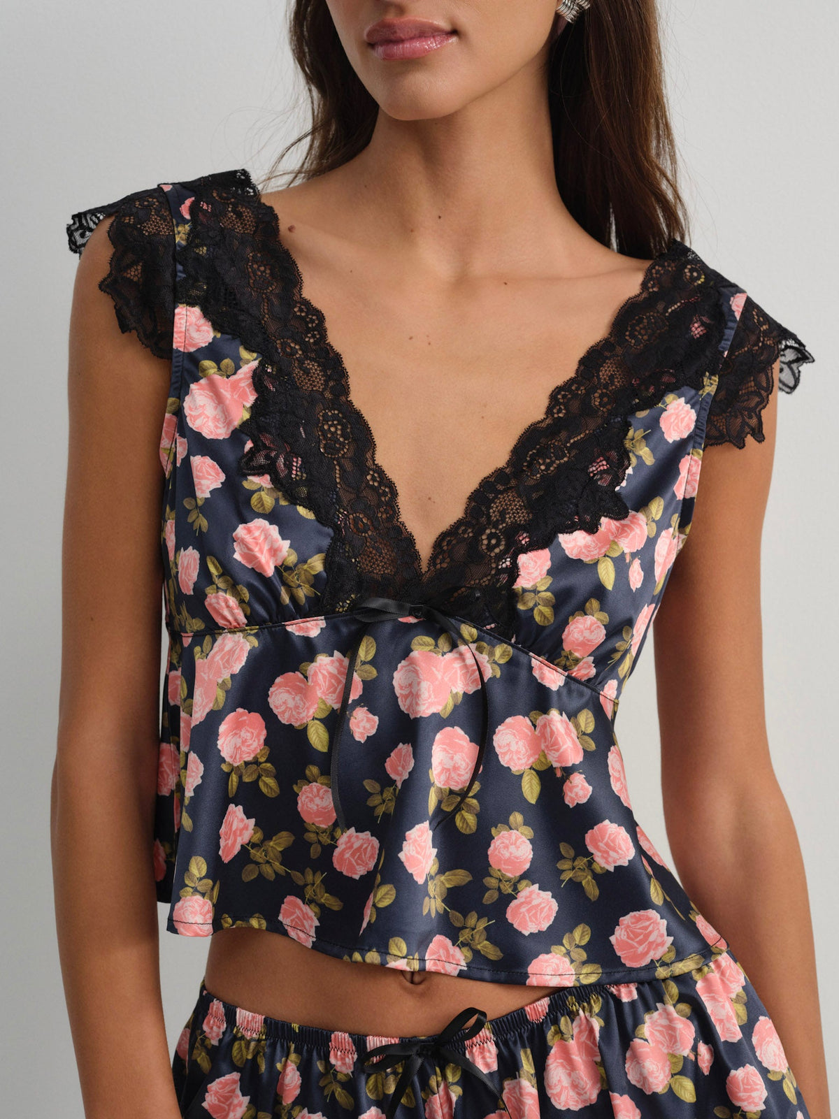 For Love & Lemons Kayla Sleep Top