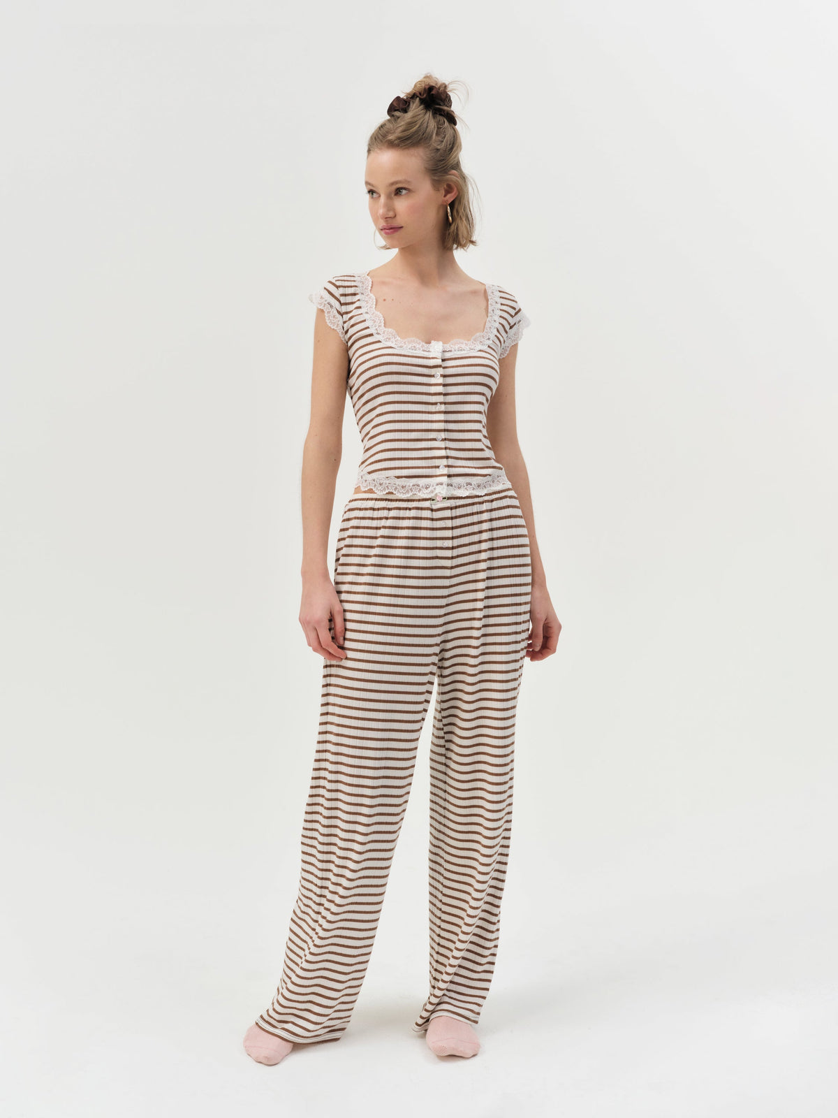 For Love & Lemons Bella Sleep Top