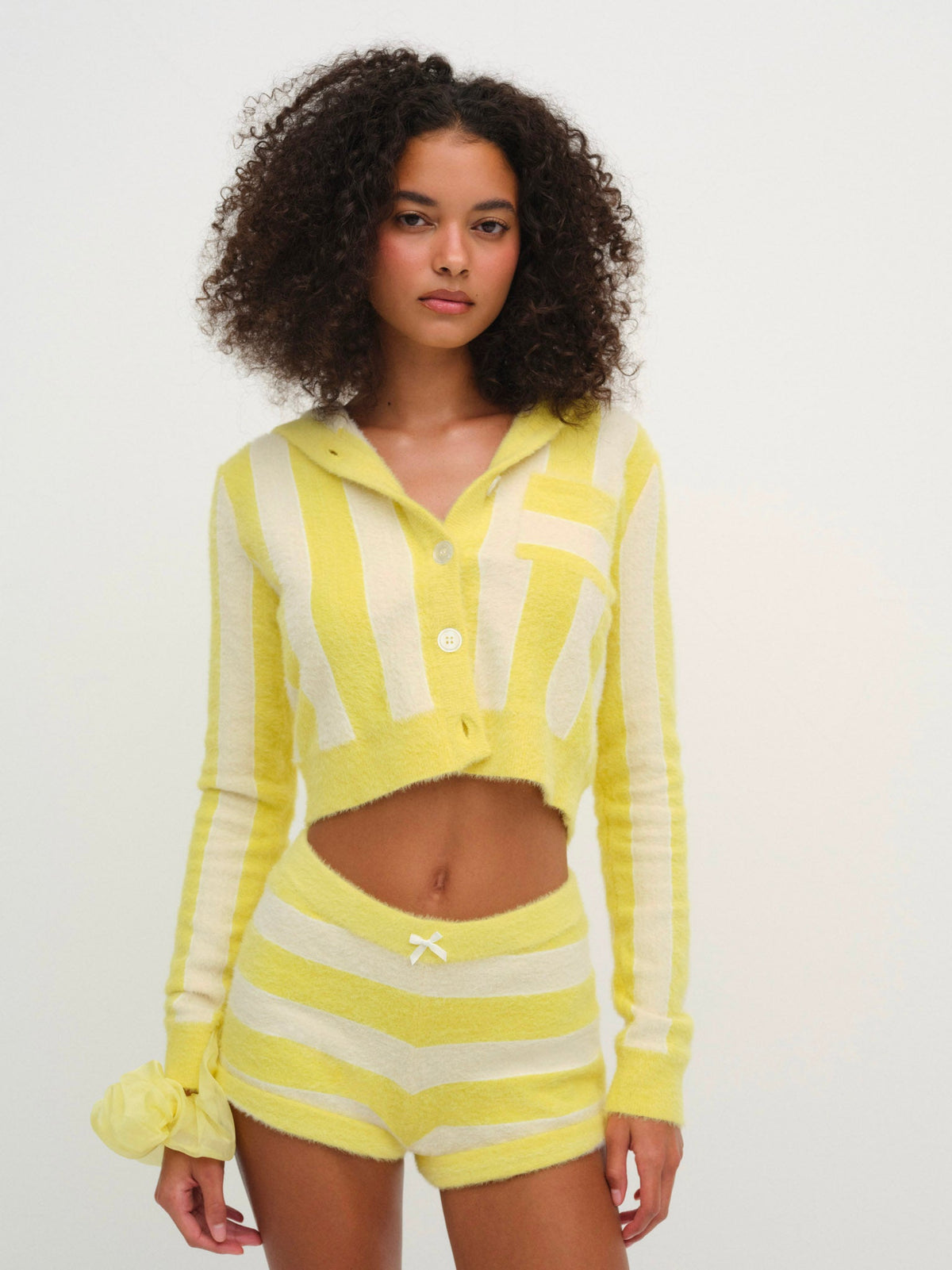 For Love & Lemons Sleepy Stripe Hoodie