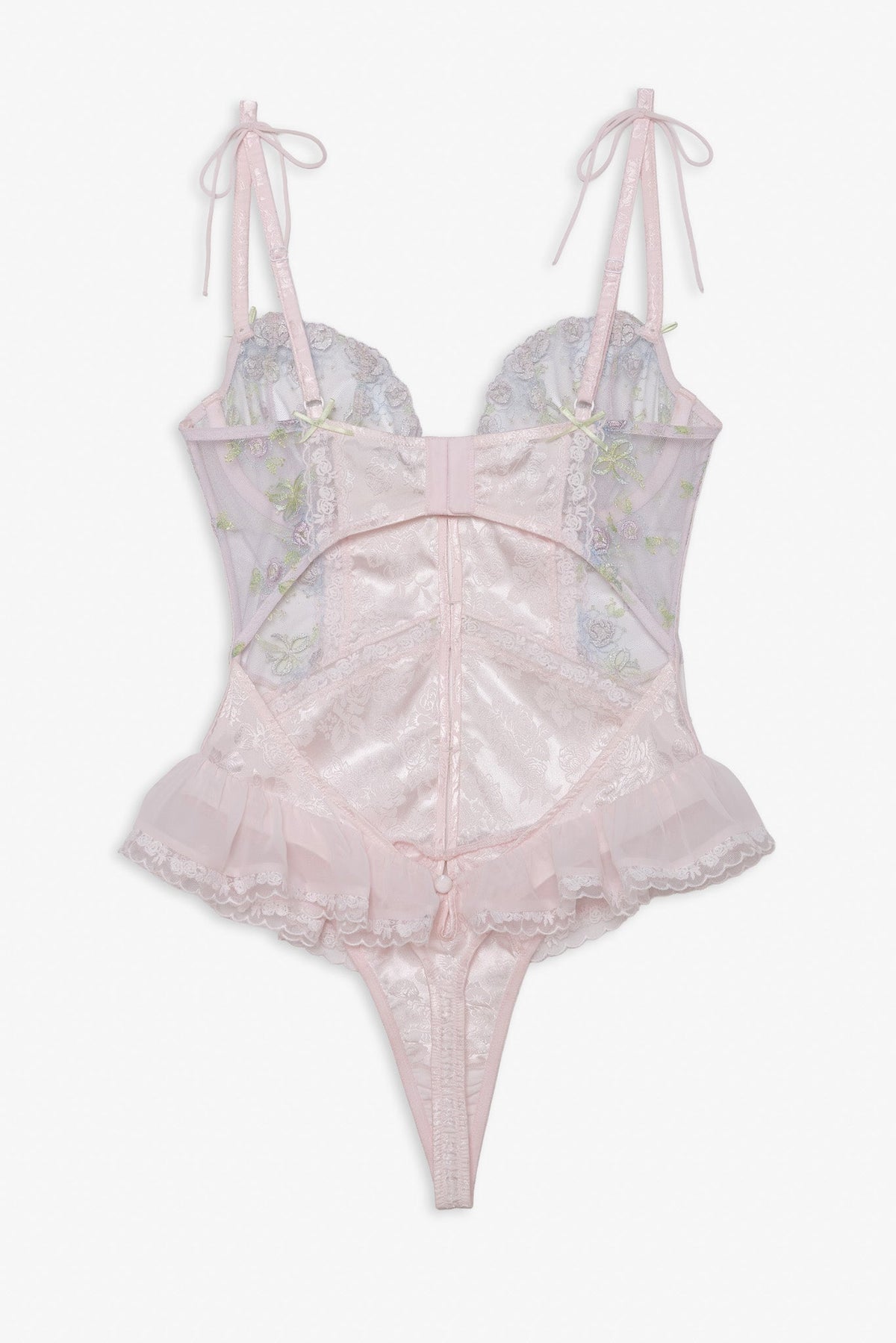 For Love & Lemons Pastel Bouquets Bodysuit
