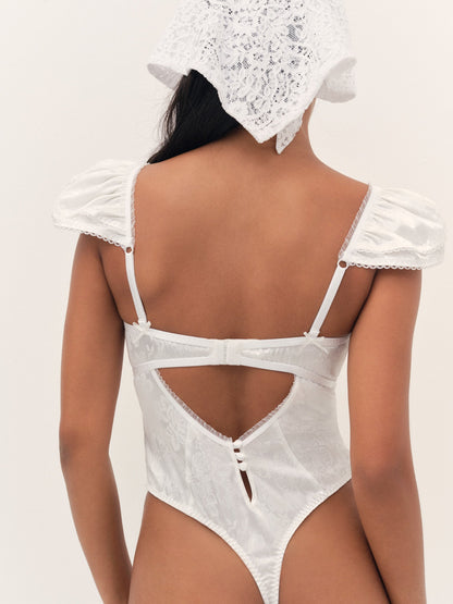For Love & Lemons Rita Rose Bodysuit