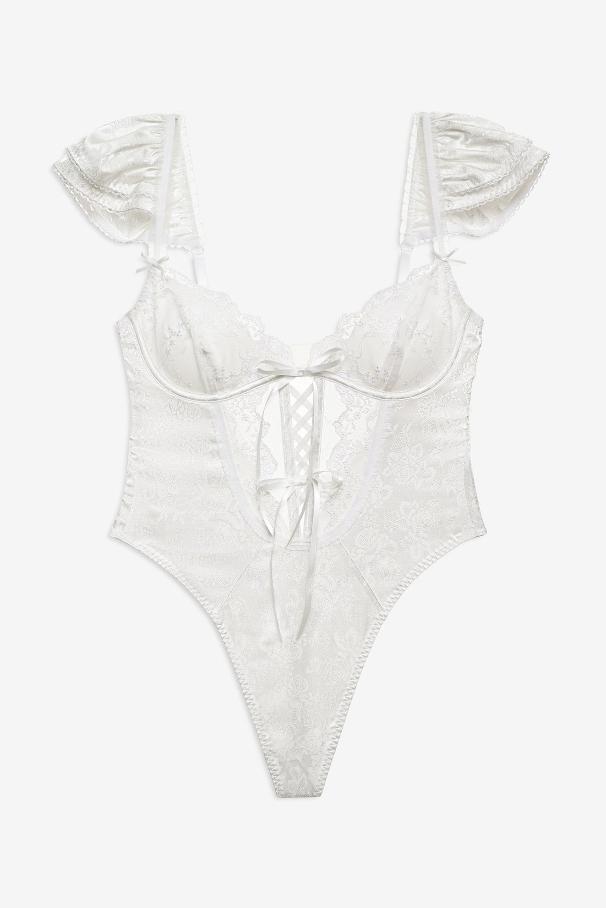 For Love & Lemons Rita Rose Bodysuit
