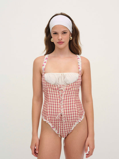 For Love & Lemons Georgia Bodysuit