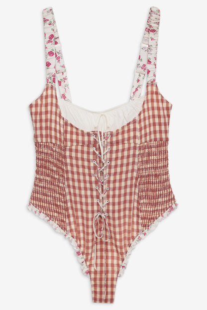 For Love & Lemons Georgia Bodysuit