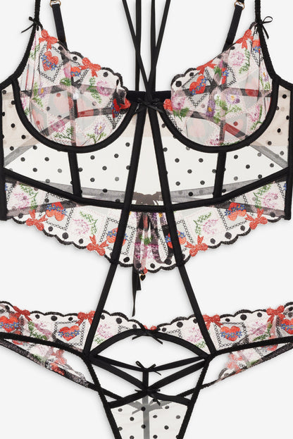 For Love & Lemons Paris Teddy