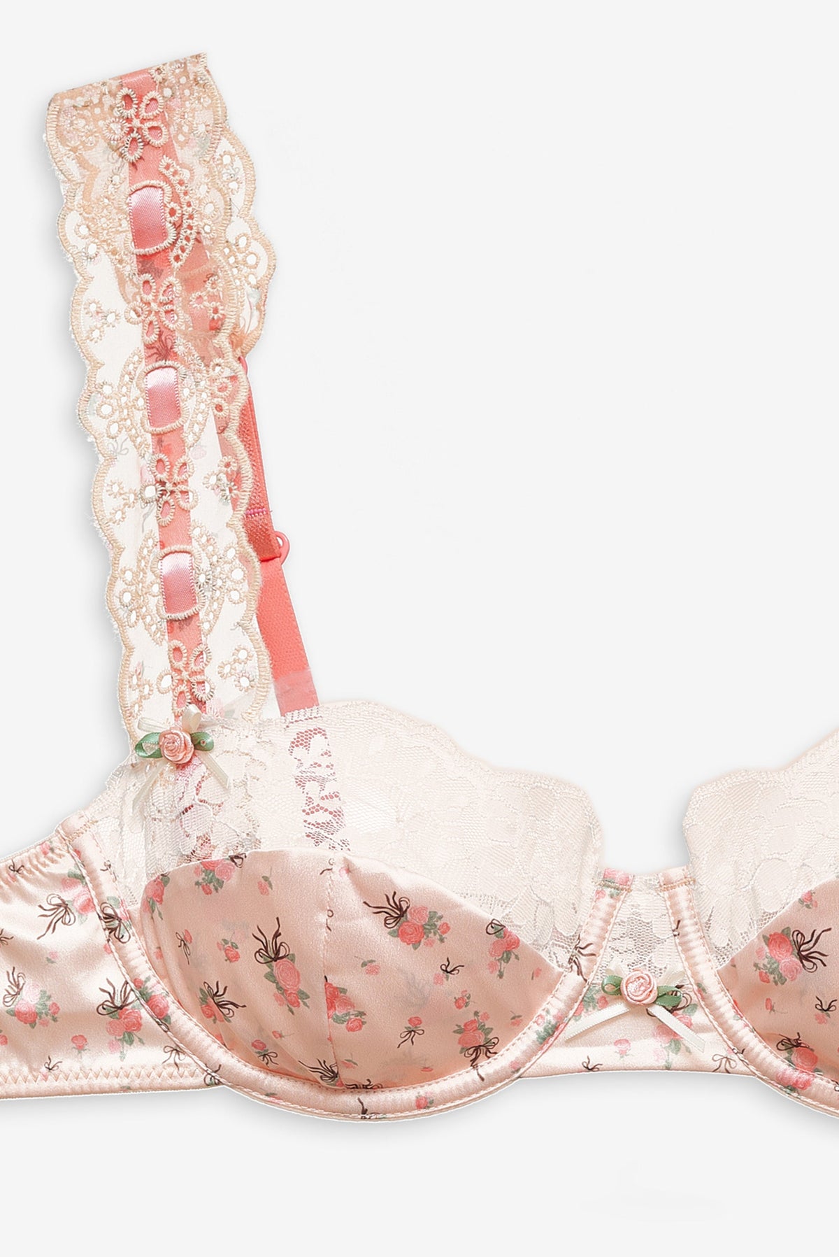 For Love & Lemons Peaches & Cream Underwire Bra