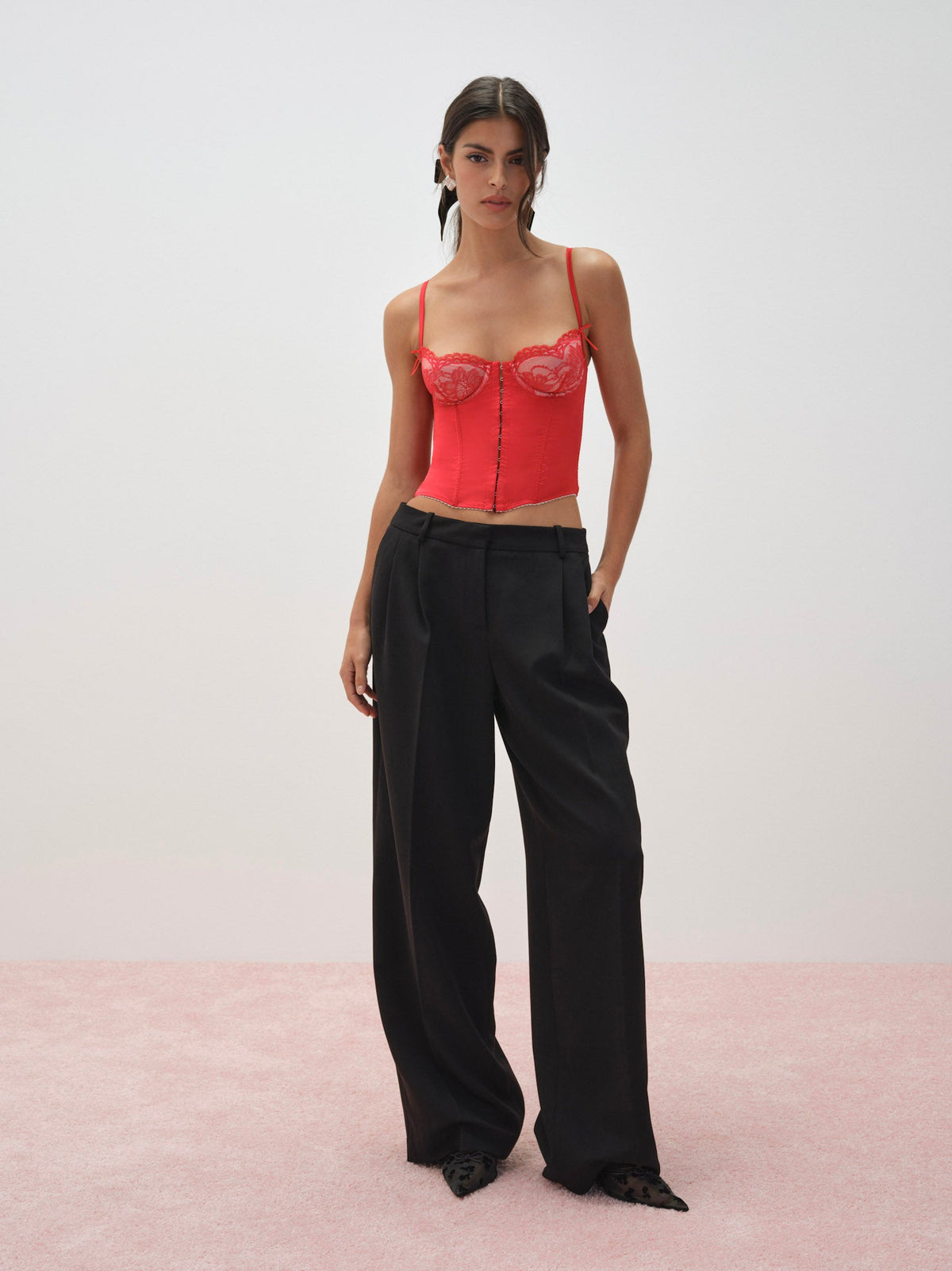 For Love & Lemons Fiona Lace Bustier