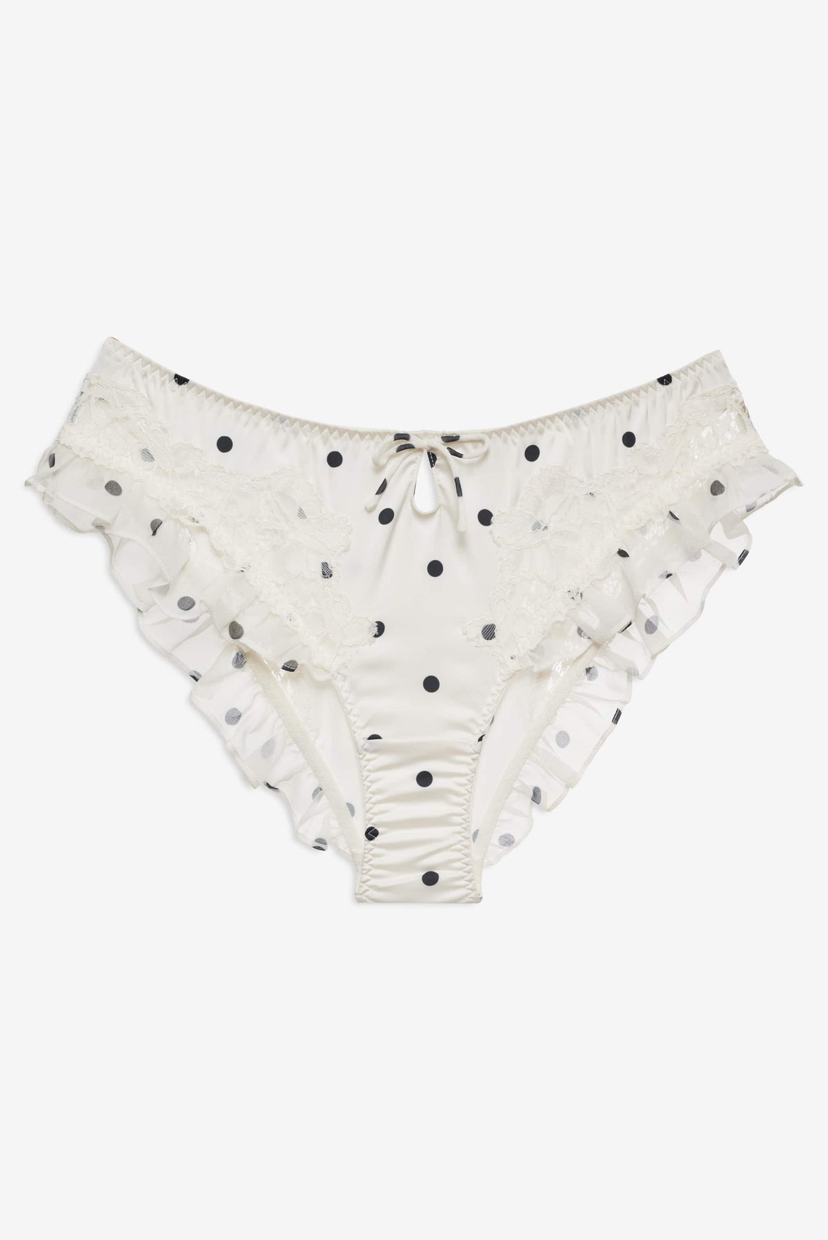 For Love & Lemons Butterfly Lace Ruffle Cheeky Panty