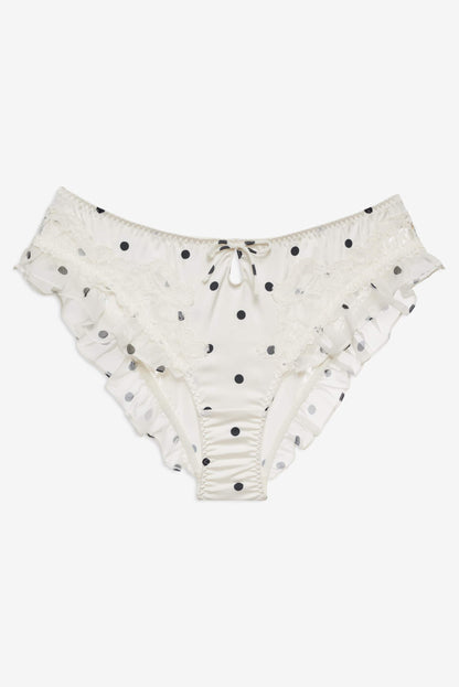 For Love & Lemons Butterfly Lace Ruffle Cheeky Panty