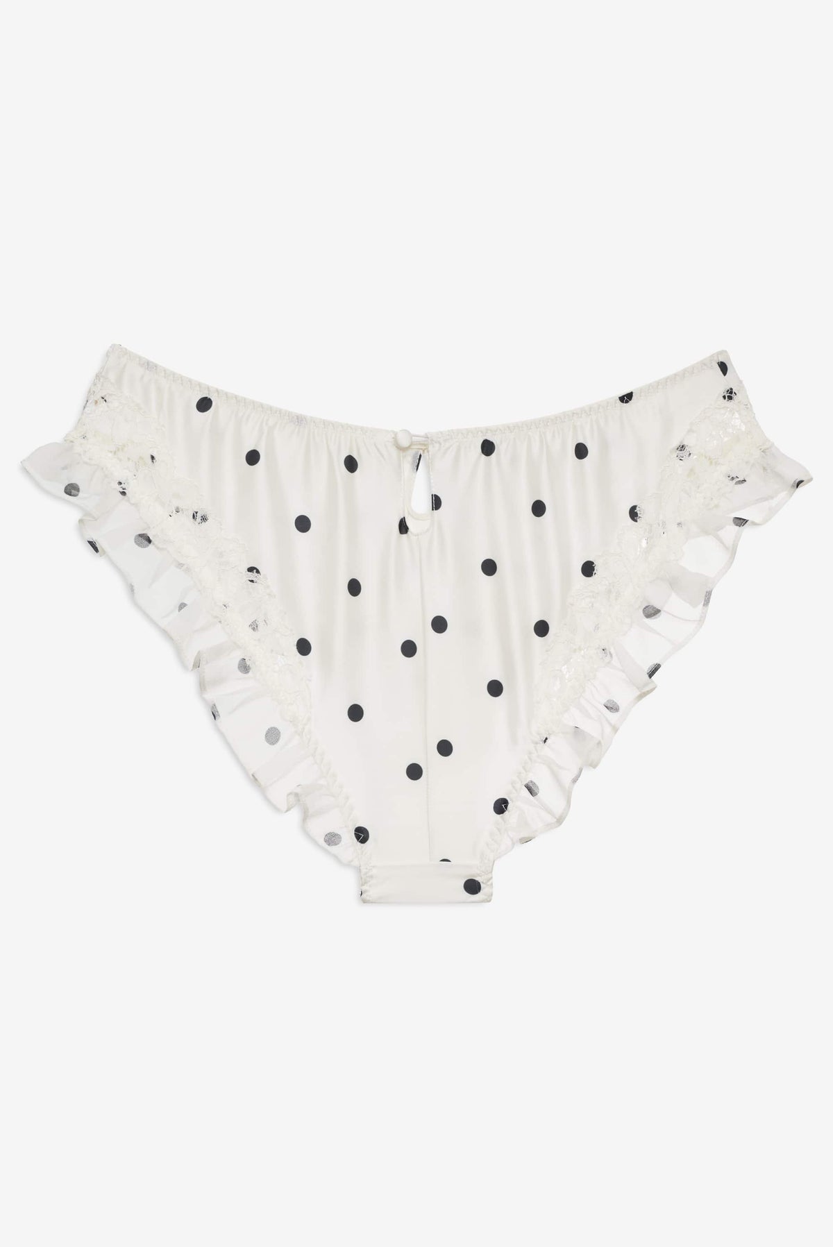 For Love & Lemons Butterfly Lace Ruffle Cheeky Panty