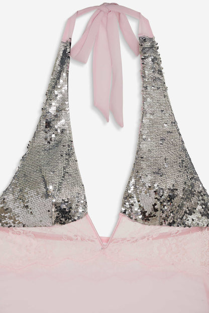 For Love & Lemons Maia Maxi Slip Dress
