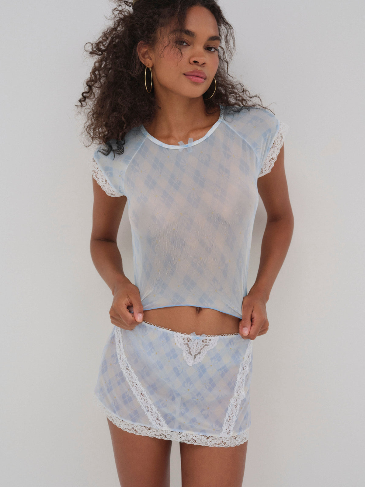 For Love & Lemons Dee Dee Daisy Tee