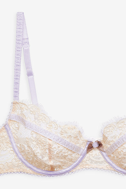 For Love & Lemons Victoria Lace Underwire Bra