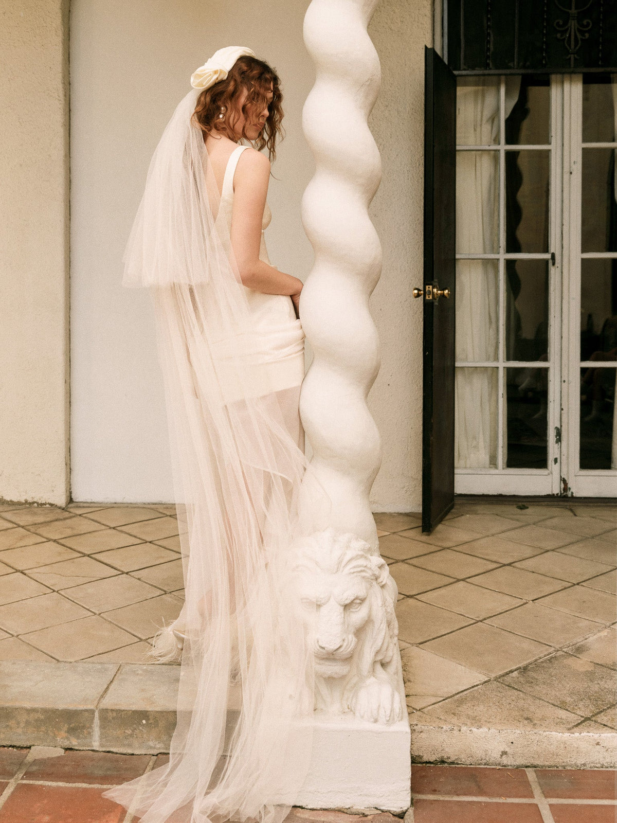For Love & Lemons Margo Mini Dress and Shawl Set