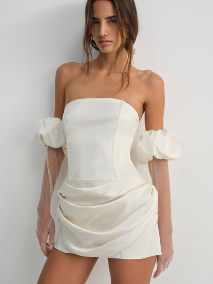For Love & Lemons Serena Mini Dress