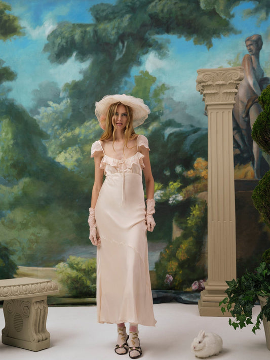 For Love & Lemons Madi Maxi Dress