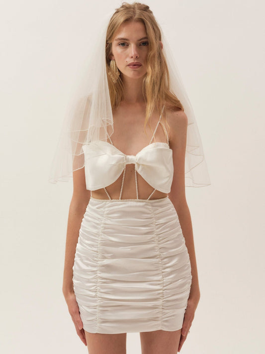 For Love & Lemons Martina Mini Dress