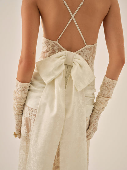 For Love & Lemons Daisy Lace Gown