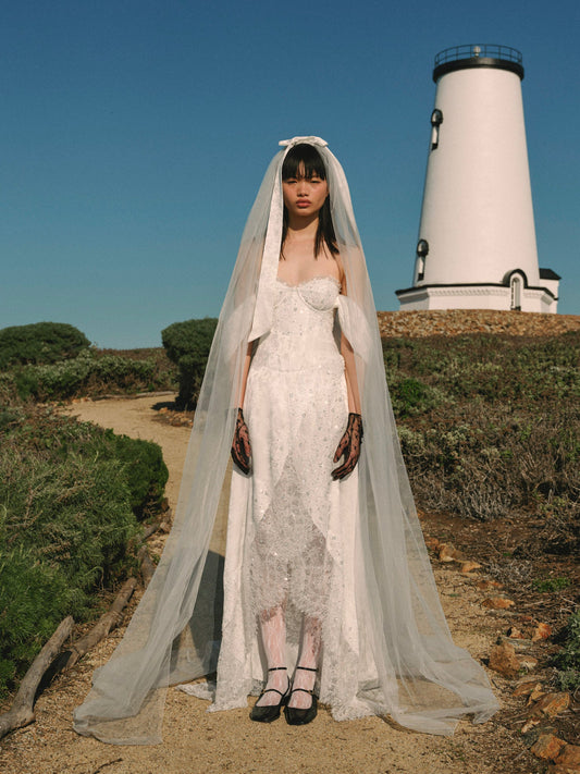 For Love & Lemons Fiorenza Veil