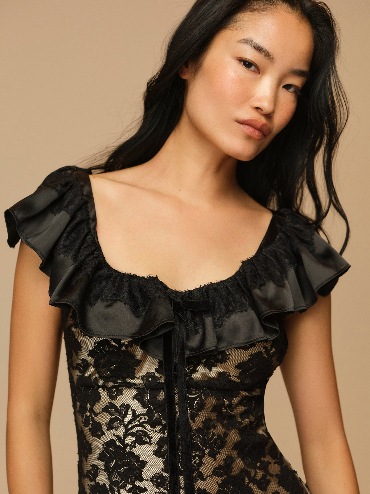 For Love & Lemons Isadore Midi Dress