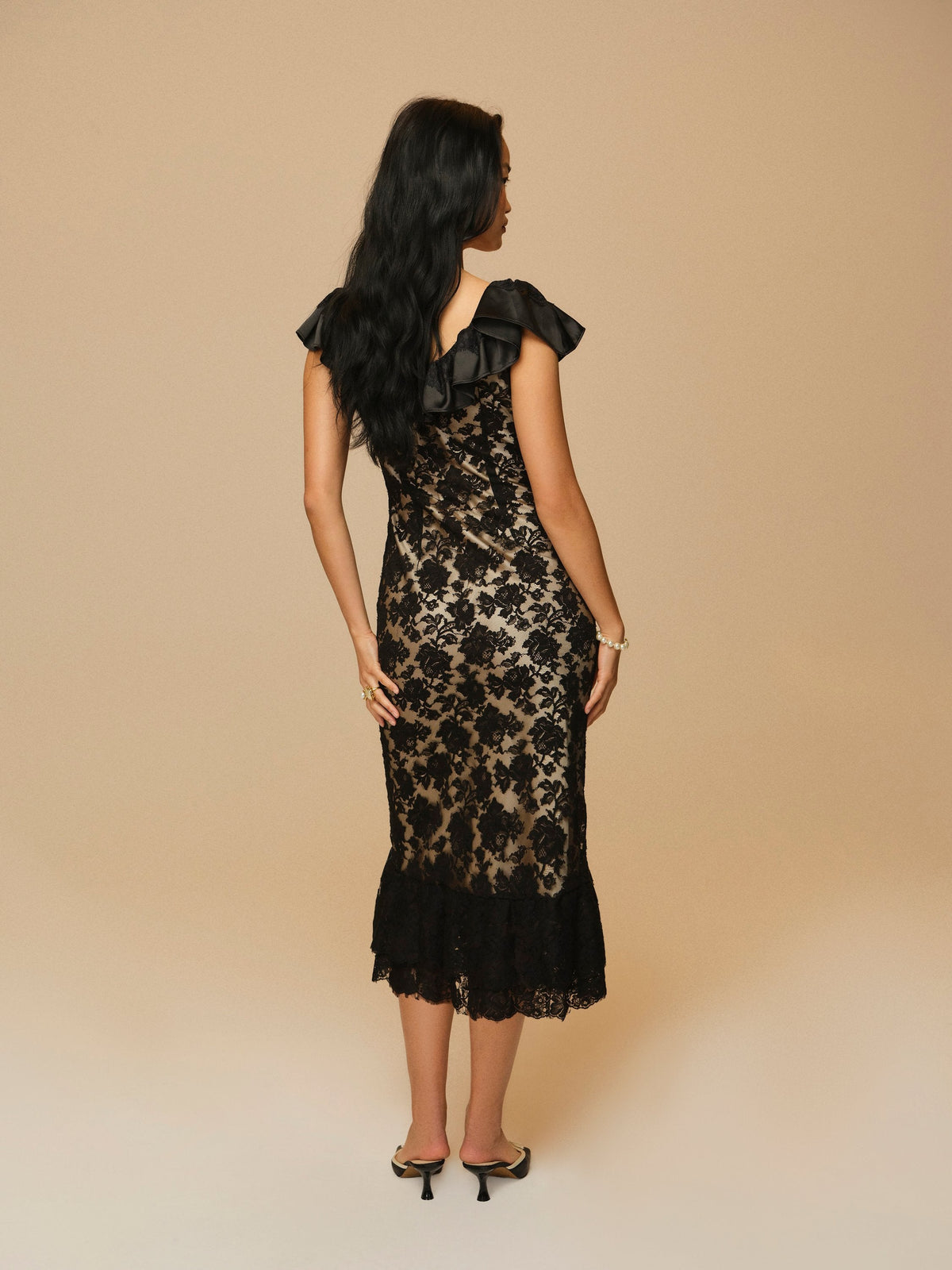 For Love & Lemons Isadore Midi Dress