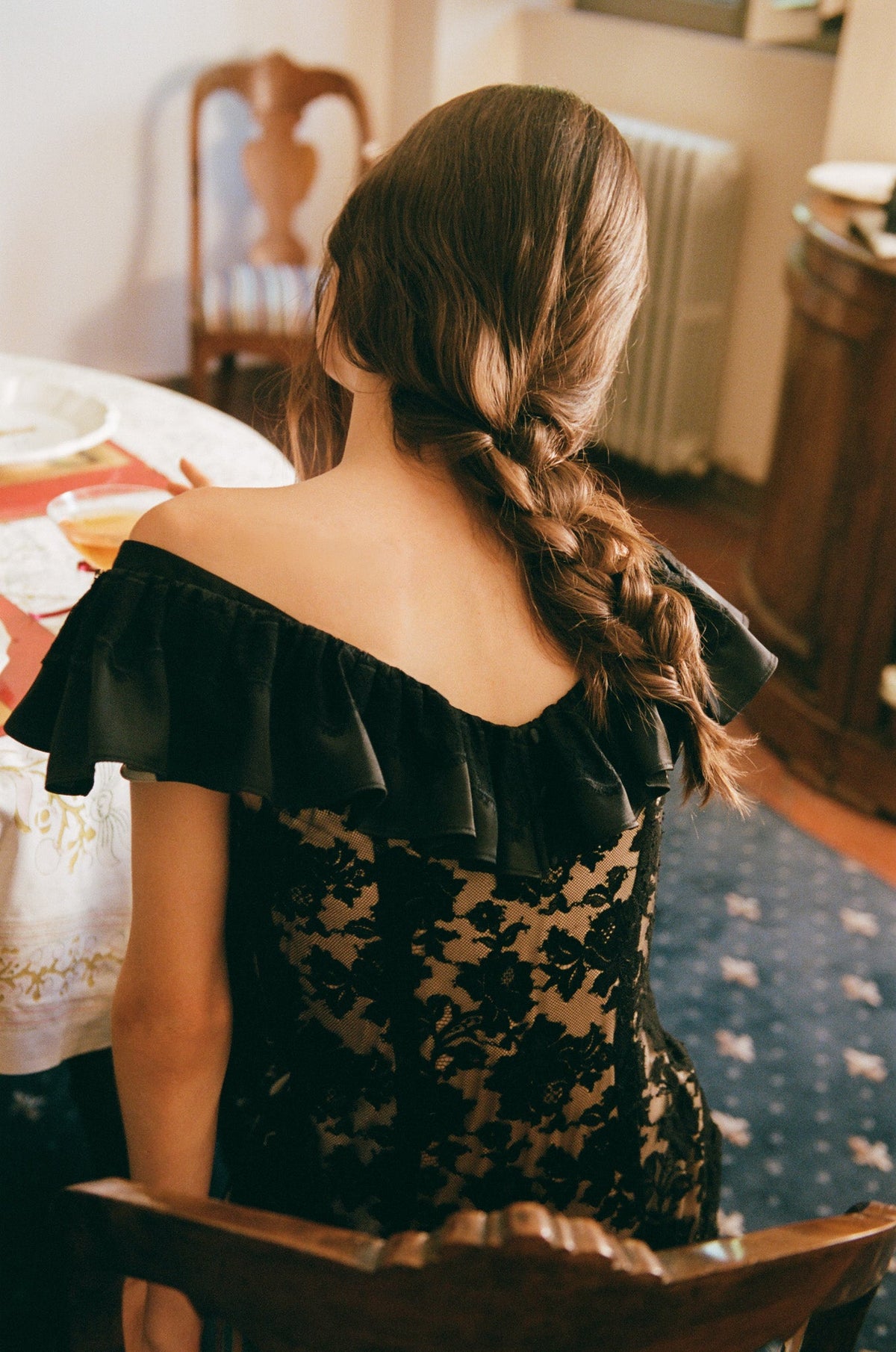 For Love & Lemons Isadore Midi Dress