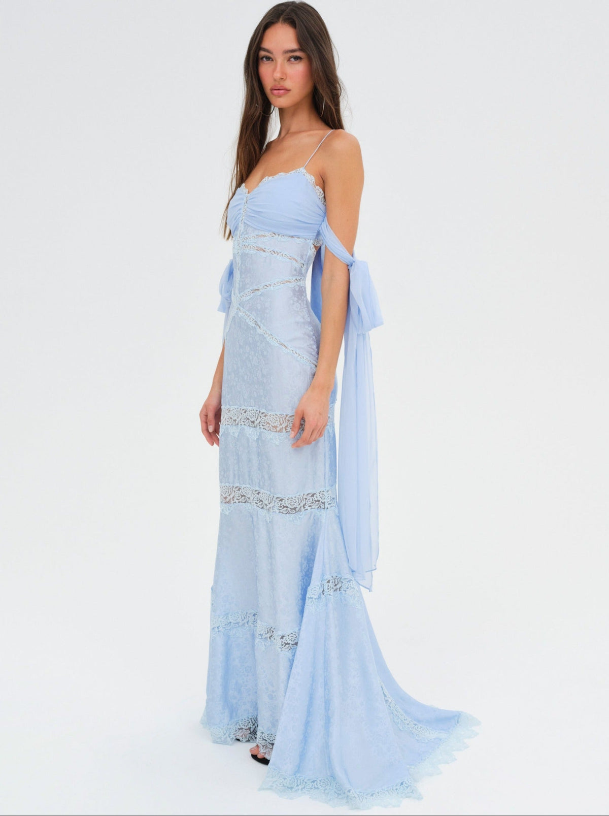 For Love & Lemons Rita Lace Gown