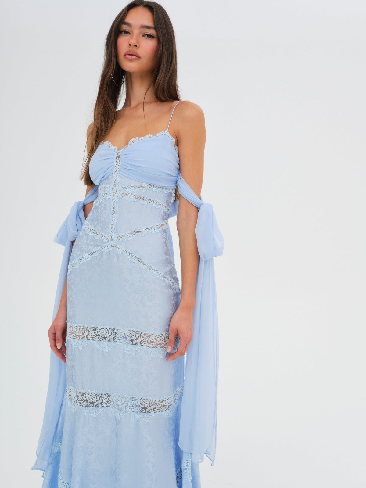 For Love & Lemons Rita Lace Gown