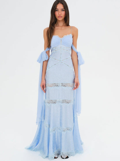 For Love & Lemons Rita Lace Gown