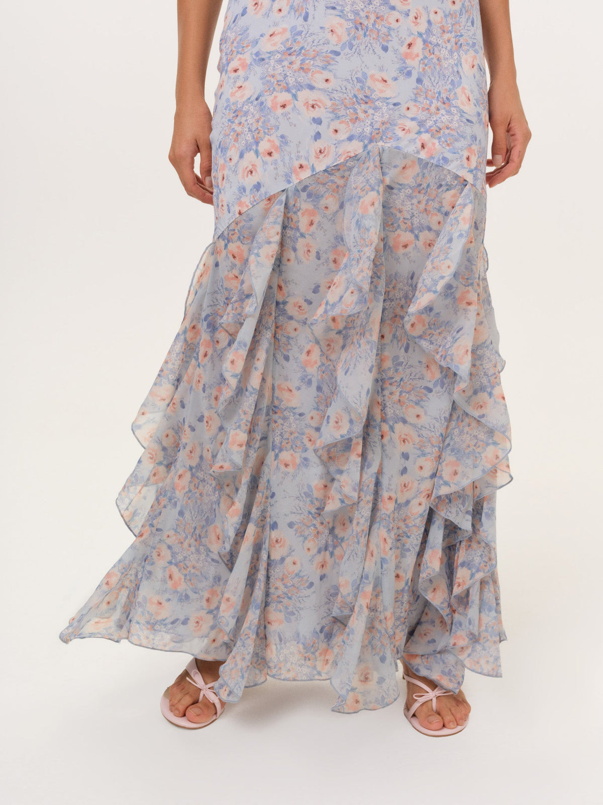 For Love & Lemons Elea Maxi Dress