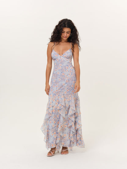 For Love & Lemons Elea Maxi Dress
