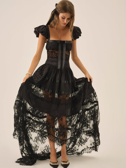 For Love & Lemons Annabelle Lace Gown