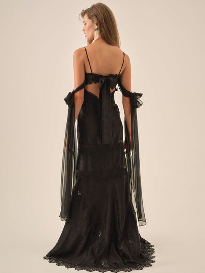 For Love & Lemons Rita Lace Gown