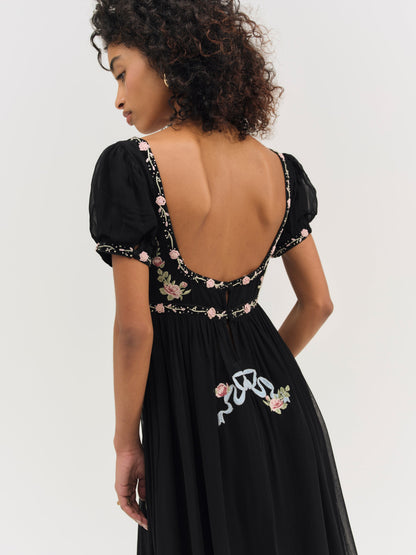 For Love & Lemons Rosemarie Maxi Dress