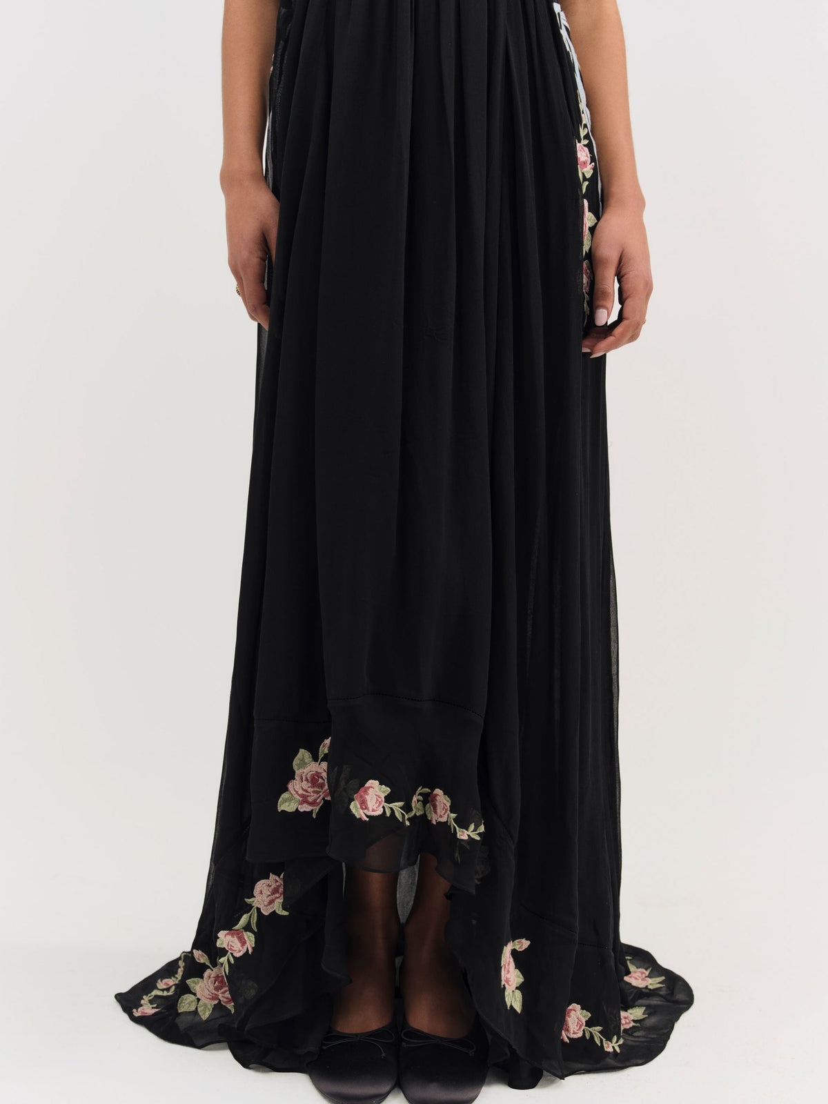 For Love & Lemons Rosemarie Maxi Dress
