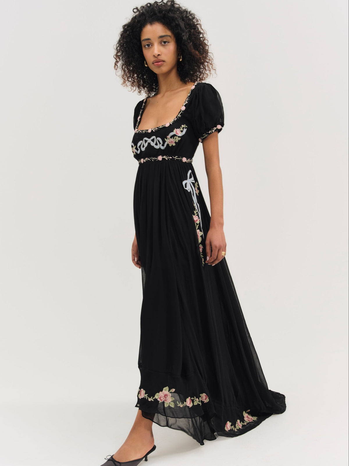 For Love & Lemons Rosemarie Maxi Dress