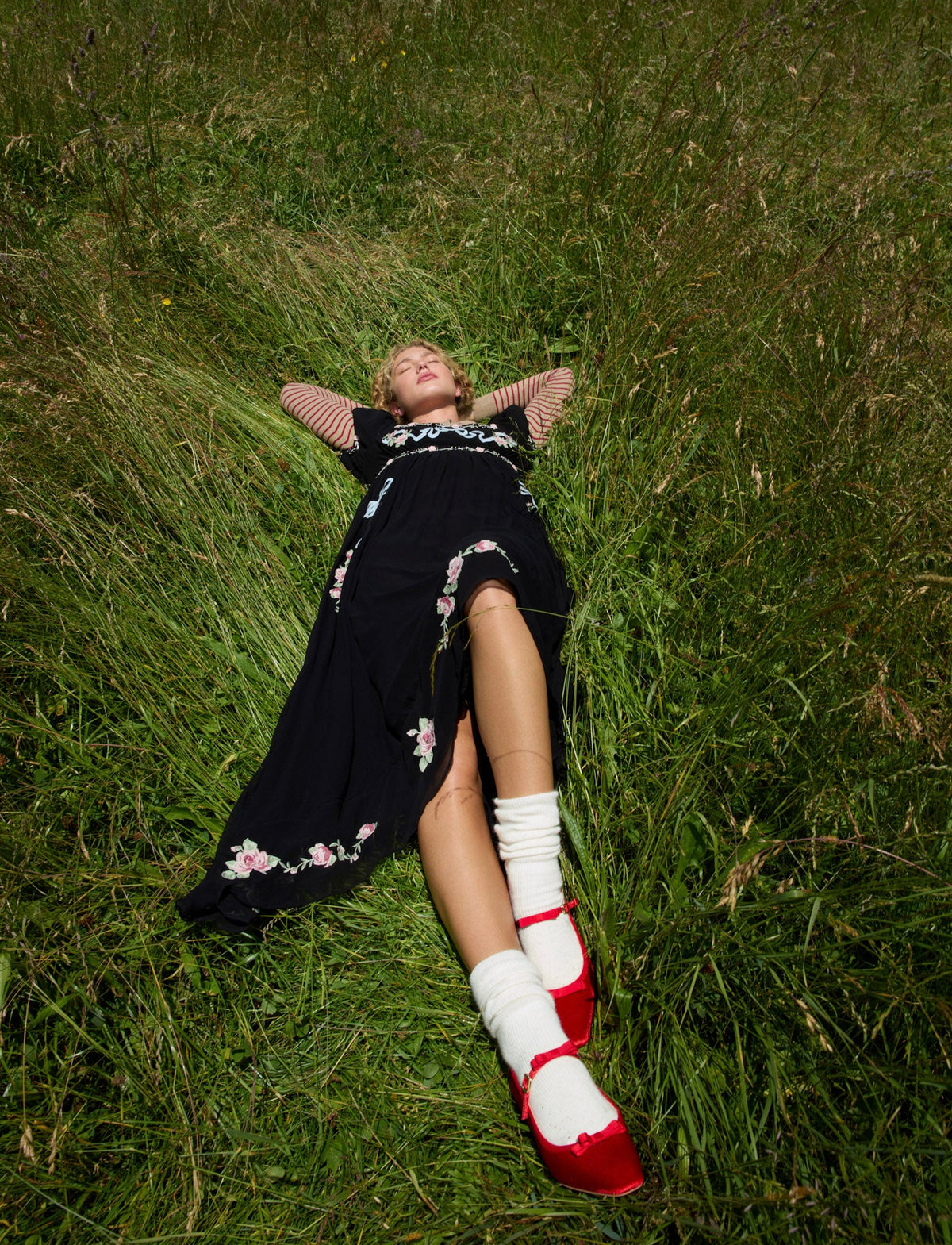 For Love & Lemons Rosemarie Maxi Dress