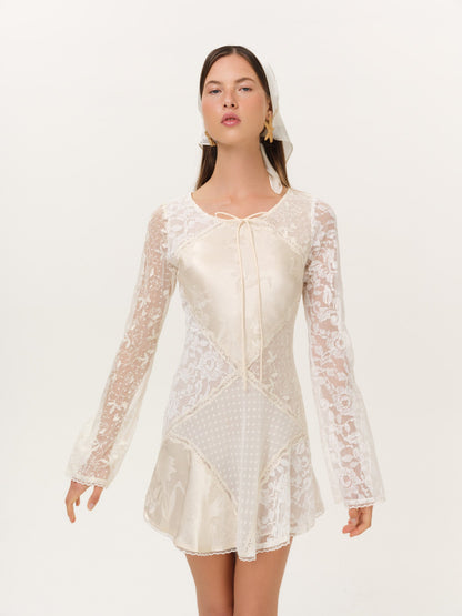 For Love & Lemons Bellamy Mini Dress