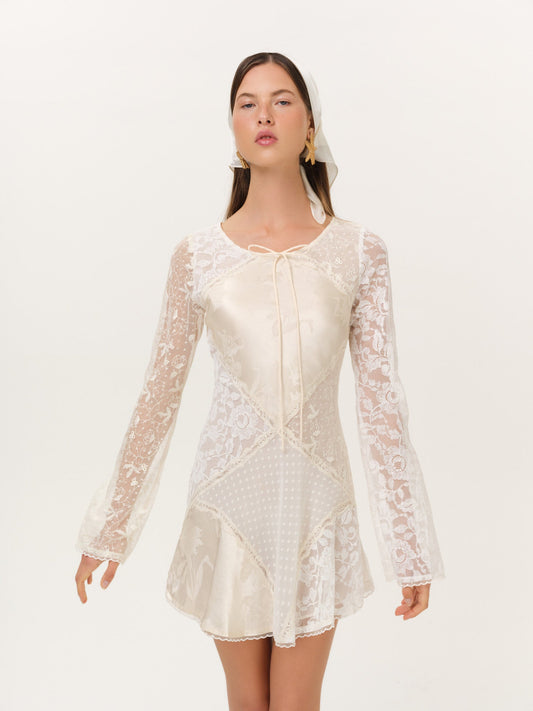 For Love & Lemons Bellamy Mini Dress