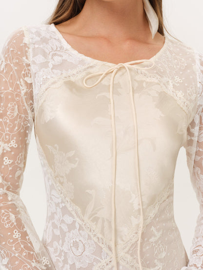 For Love & Lemons Bellamy Mini Dress