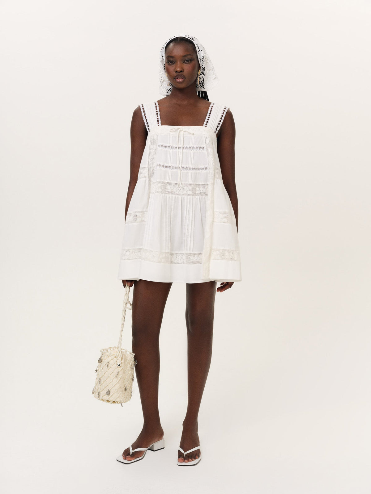 For Love & Lemons Breezy Mini Dress