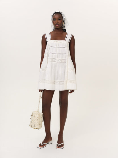For Love & Lemons Breezy Mini Dress