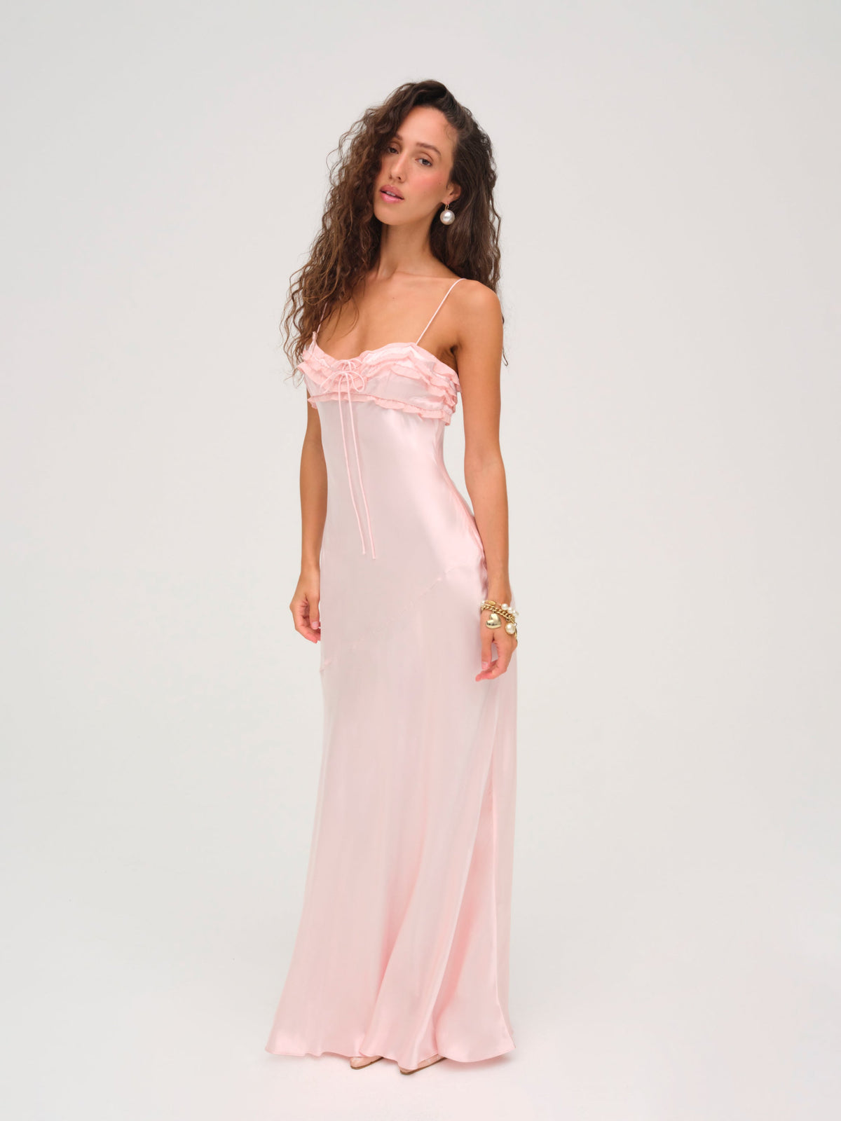 For Love & Lemons Natalie Maxi Dress