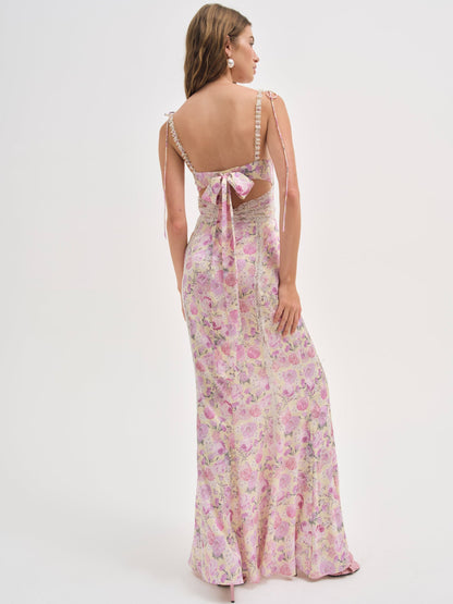For Love & Lemons Courtney Maxi Dress