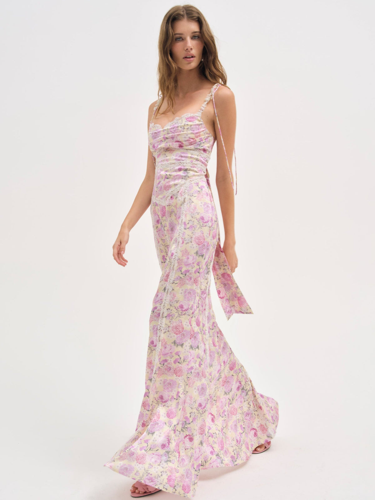 For Love & Lemons Courtney Maxi Dress
