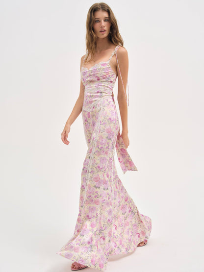 For Love & Lemons Courtney Maxi Dress
