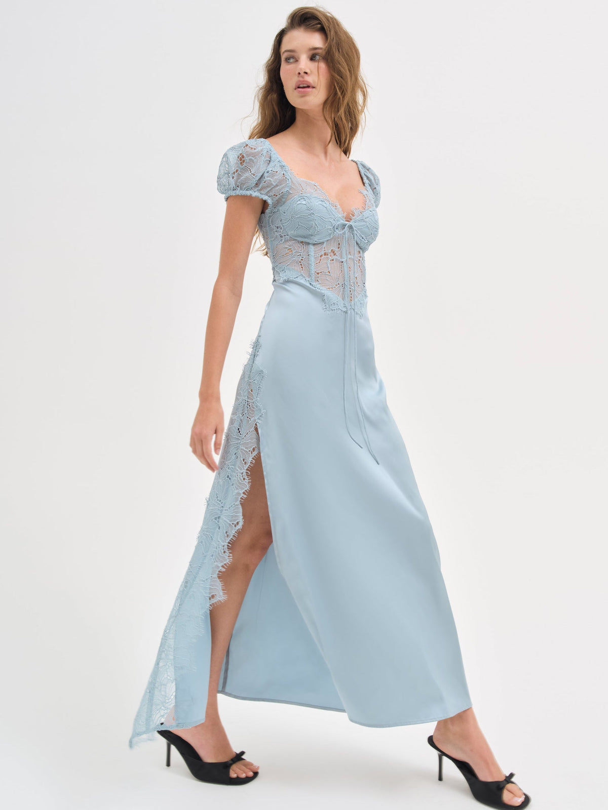 For Love & Lemons Casey Maxi Dress