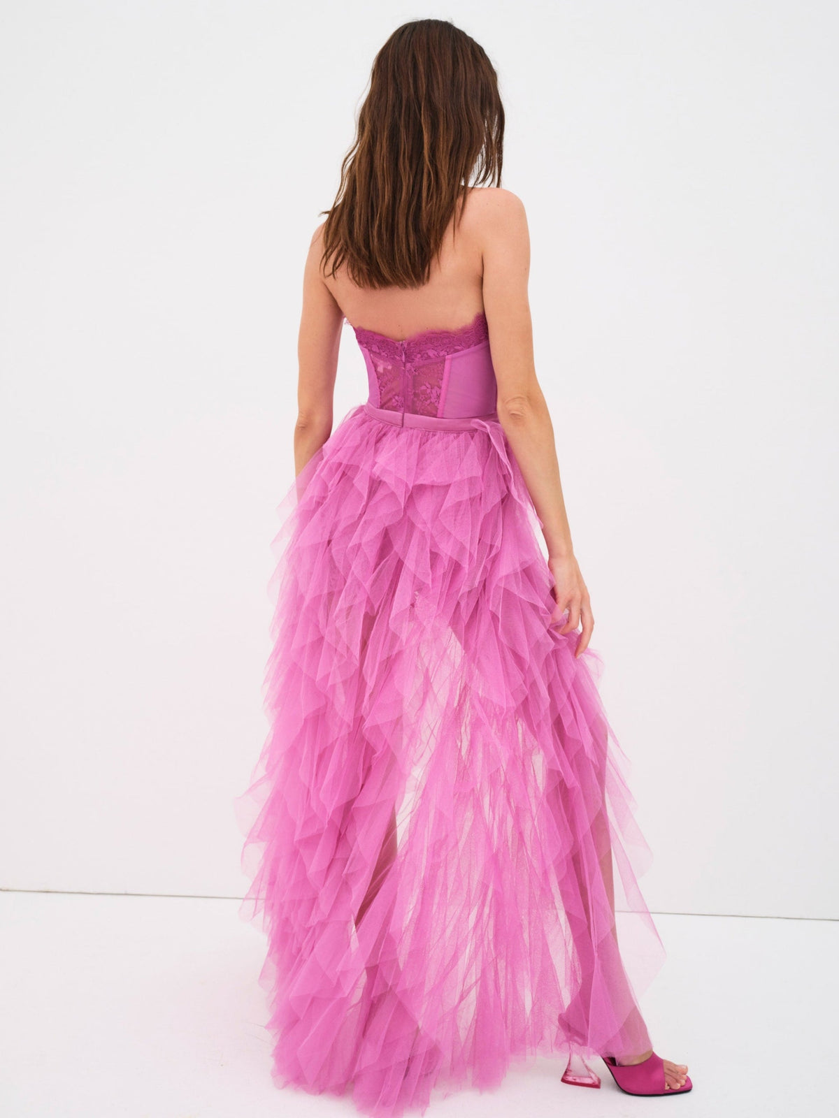 For Love & Lemons Bustier Gown
